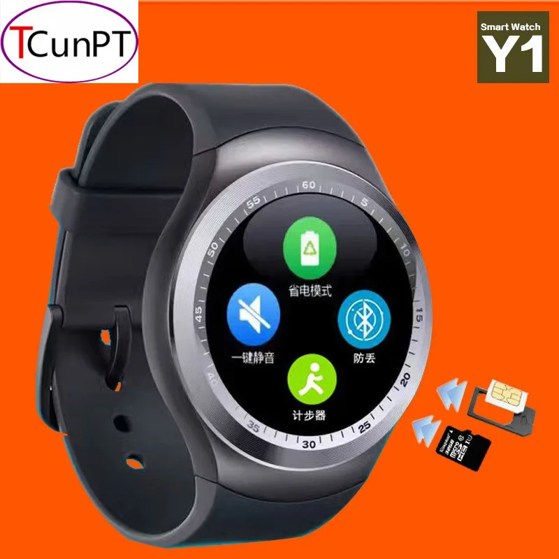 imágenes para Nueva Moda Y1 Apoyo Reloj Inteligente Tarjeta SIM y la Tarjeta de TF con Whatsapp y Facebook y Twitter APLICACIÓN Smartwatch Pk Gt08 Q18 Dz09 imágenes para Nueva Moda Y1 Apoyo Reloj Inteligente Tarjeta SIM y la Tarjeta de TF con Whatsapp y Facebook y Twitter APLICACIÓN Smartwatch Pk Gt08 Q18 Dz09