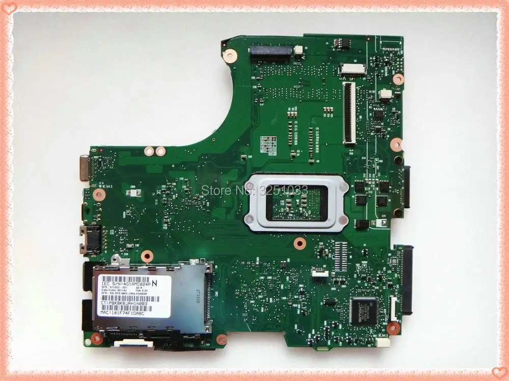 For HP Compaq 325 425 625 AMD Motherboard 611803-001 100/%Tested