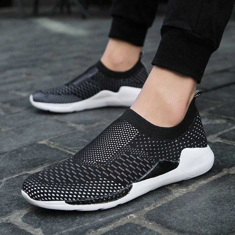 Men Casual Shoes Lightweight Breathable Flats Men Shoes footwear ...