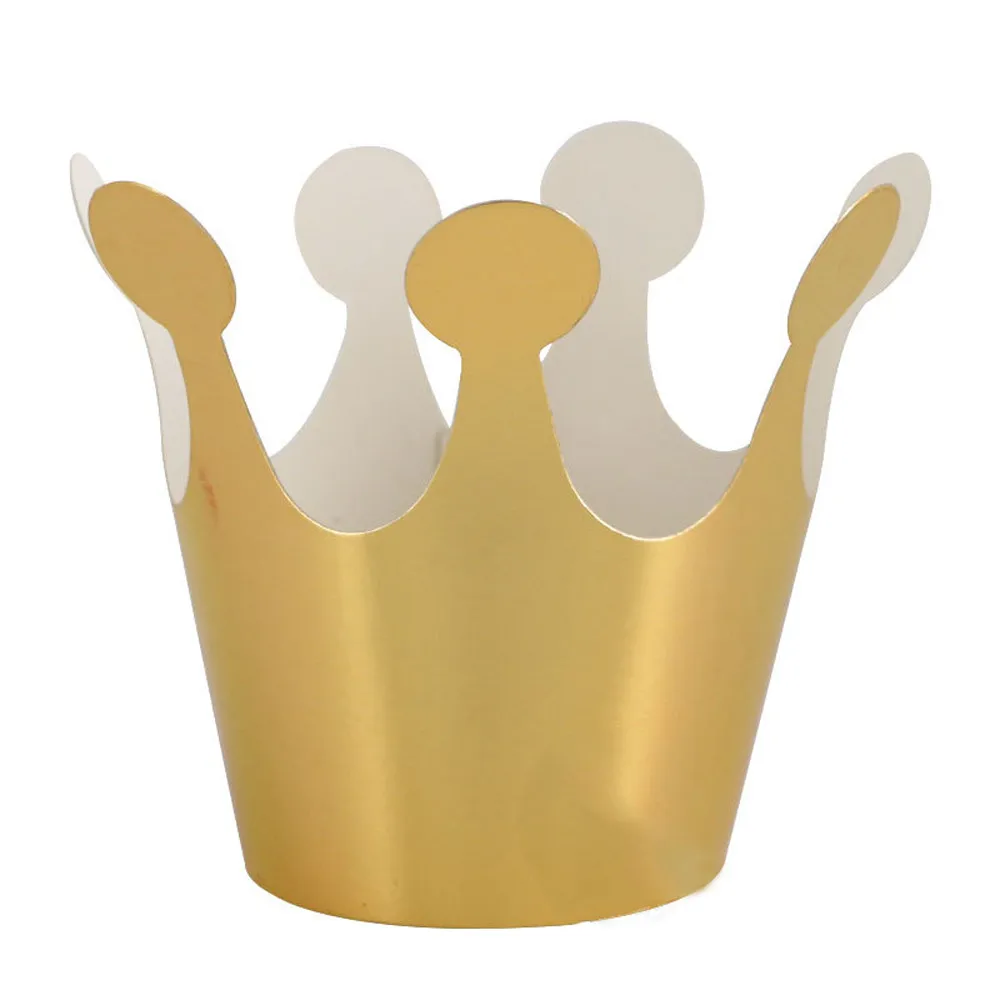 

3Pcs Kids Adult Birthday Hats Cap Crown Prince Princess Party Wedding Decoration Paper Birthday Party Decor Festive Party Crown