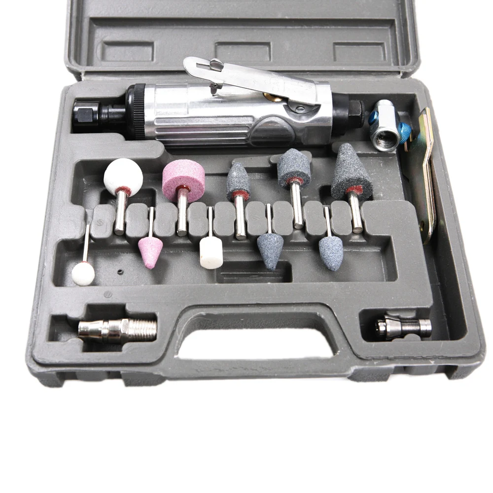 

Good Quality Air Die Grinder Pneumatic Ttools Air Tools Air Grinder Set Free Shipping Black Gray Random Delivery
