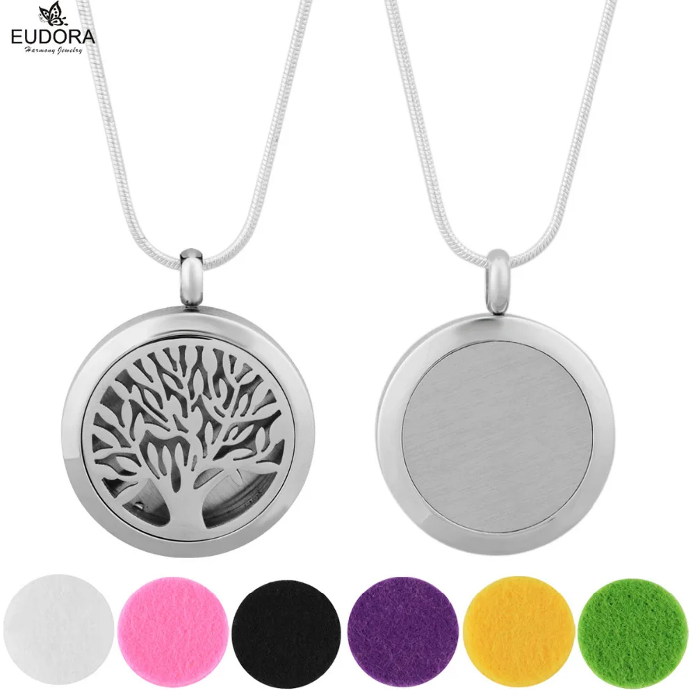 Wholesale 5pcs Round Family Tree 25mm Essential Oil Diffuser