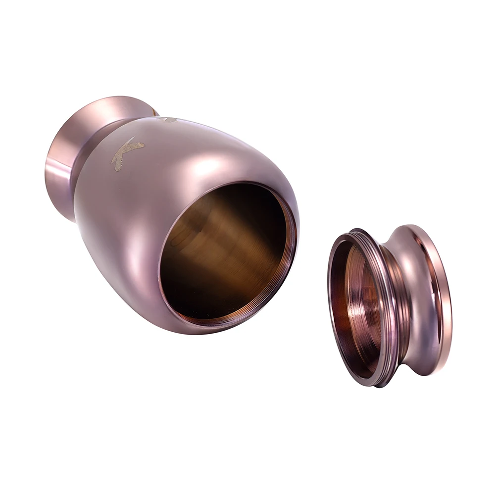 جنازة التذكار الجرار النعش-القهوة الذهب الطيور الحرق للكبار البشرية/pet رماد حامل المقاوم للصدأ الجرار حار بيع جنازة التذكار الجرار النعش-القهوة الذهب الطيور الحرق للكبار البشرية/pet رماد حامل المقاوم للصدأ الجرار حار بيع