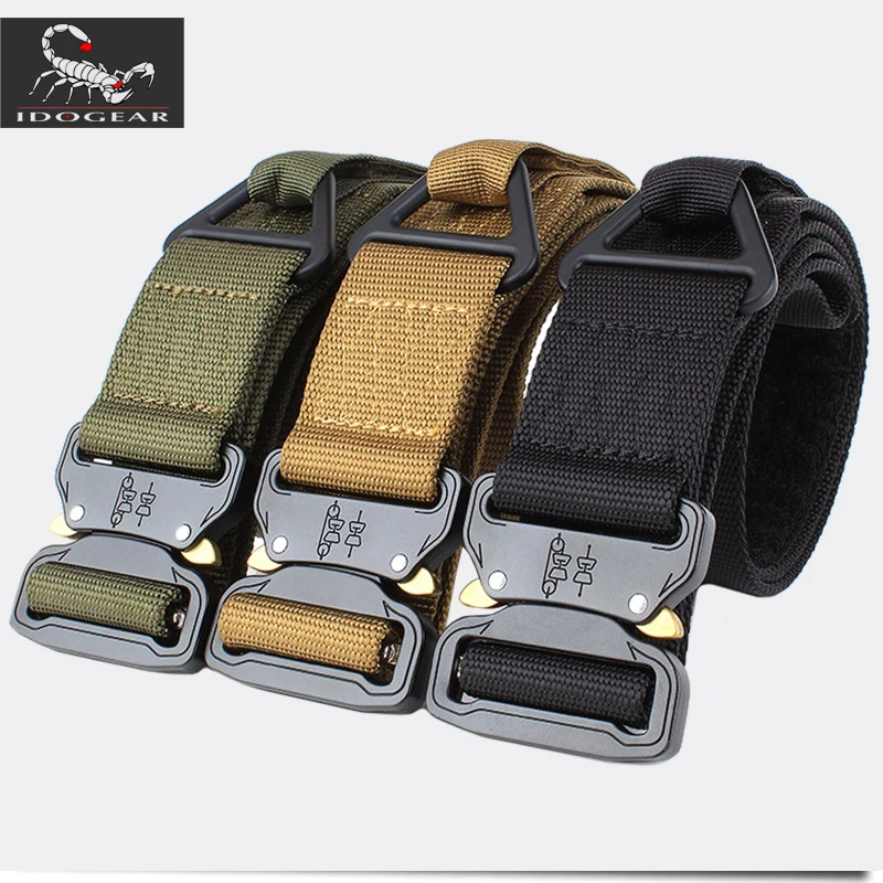 Ceinture Tactique noire pour Airsoft 