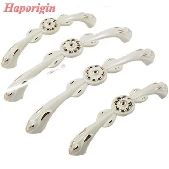 

Kitchen Cabinet Drawer Handles European Carved Cupboard Closet Drawers Pulls Vintage Wardrobe Dresser Handle Antique Bookcase