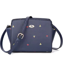 2017 neue Trend frauen Umhängetaschen Frischen Stil Leder Wing Taschen Süße Dame Messenger Bags