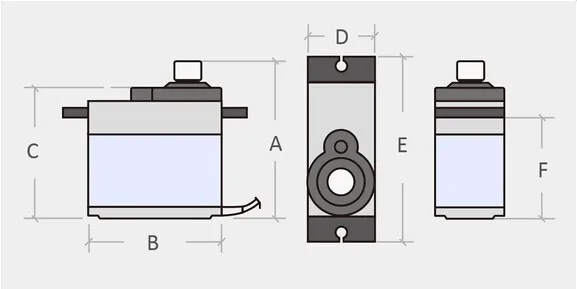 5 шт., TowerPro MG92B Digital Servo c Металлическими шестернями, крутящий момент 3.5кг/см., Для РУ Самолетов, Вертолетов