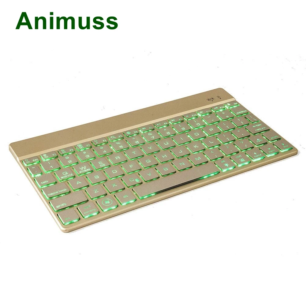 Animuss China factory sale aluminum wireless bluetooth keyboard for IOS for Android for Windows Animuss China factory sale aluminum wireless bluetooth keyboard for IOS for Android for Windows