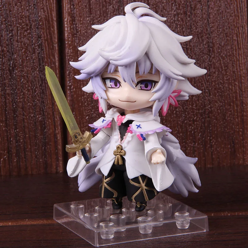 Nendoroid 970-DX FGO Fate Grand Order Caster Мерлин Магус цветов Ver. ПВХ Мерлин судьба фигурку Коллекционная модель игрушки