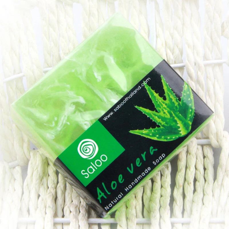 Aloes Essential Oil handmade Soap,anti acne, wash soap whitening