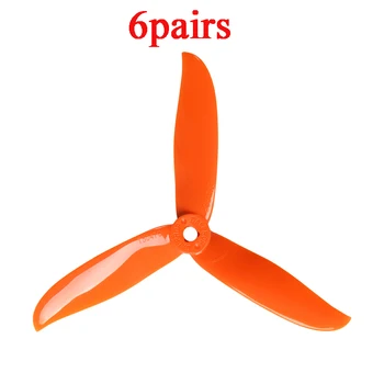 

6Pairs T5047C 5047 5inch Propellers CW CCW Blades 3blade Paddles Props POPO Structure Propeller Fr FPV RC Racing 2306 2207 Motor
