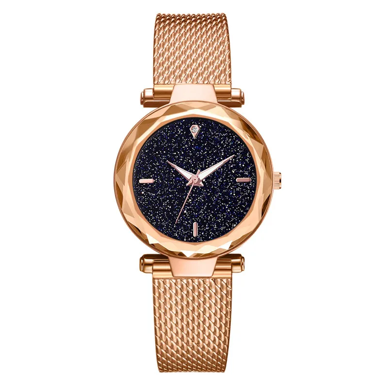 

Minimalism Women's Watches Luxury Dial Ladies Quartz Wristwatch Distinct Buckle Strap With Starry Sky Simple Clock Reloj Mujer50