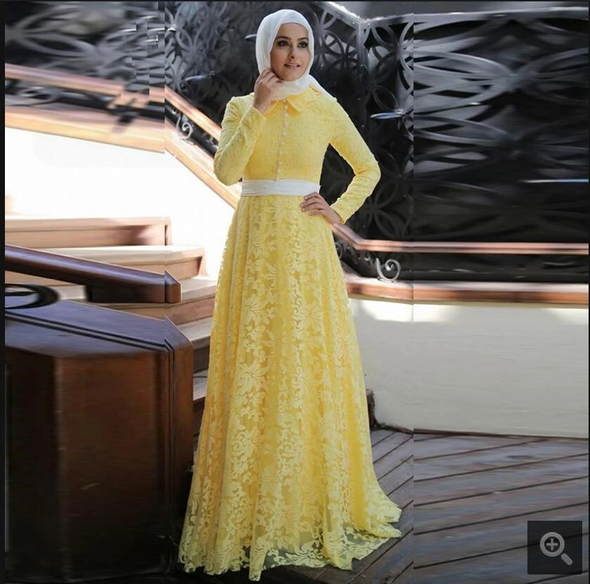 long sleeve prom dresses hijab