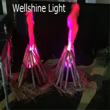 2 шт./лот DJ Дискотека пожарная машина светодиодный эффект пламени для вечерние