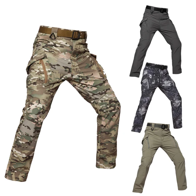 $US $22.85  2019 Mens Military Hiking Pants Outdoor Soft shell Trousers pantaloni montagna Army Combat Pants Fo