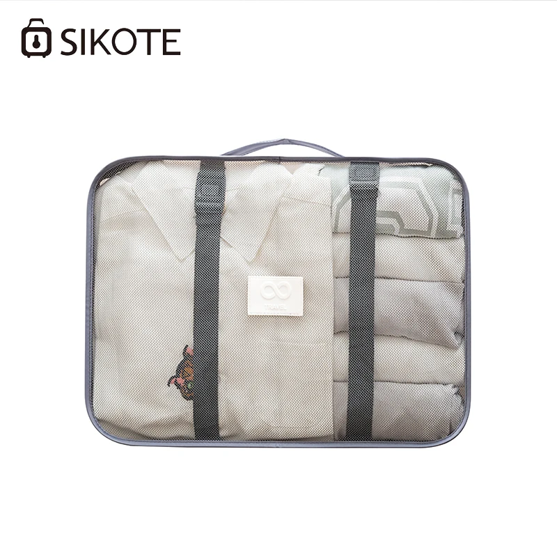 

SIKOTE 8pcs/set Travel Storage Bags Shoes Clothes Toiletry Organizer Luggage Pouch Packing Organizers Travel Accessories