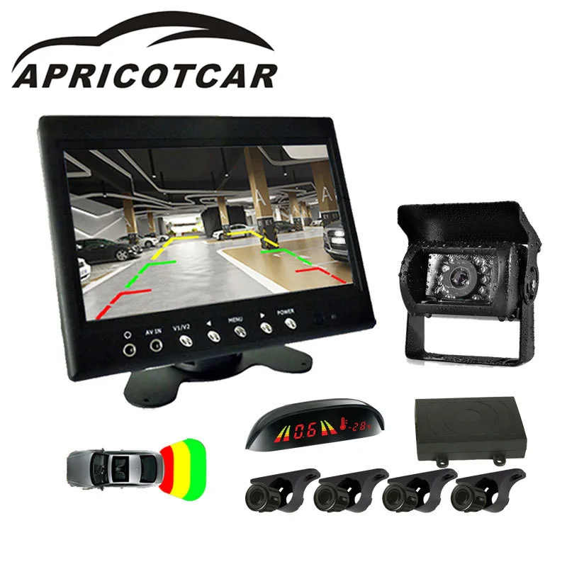 

The latest highly profile auto parts car monitors forklifts, forklifts semi trailers carts can be clearly reversing radar video