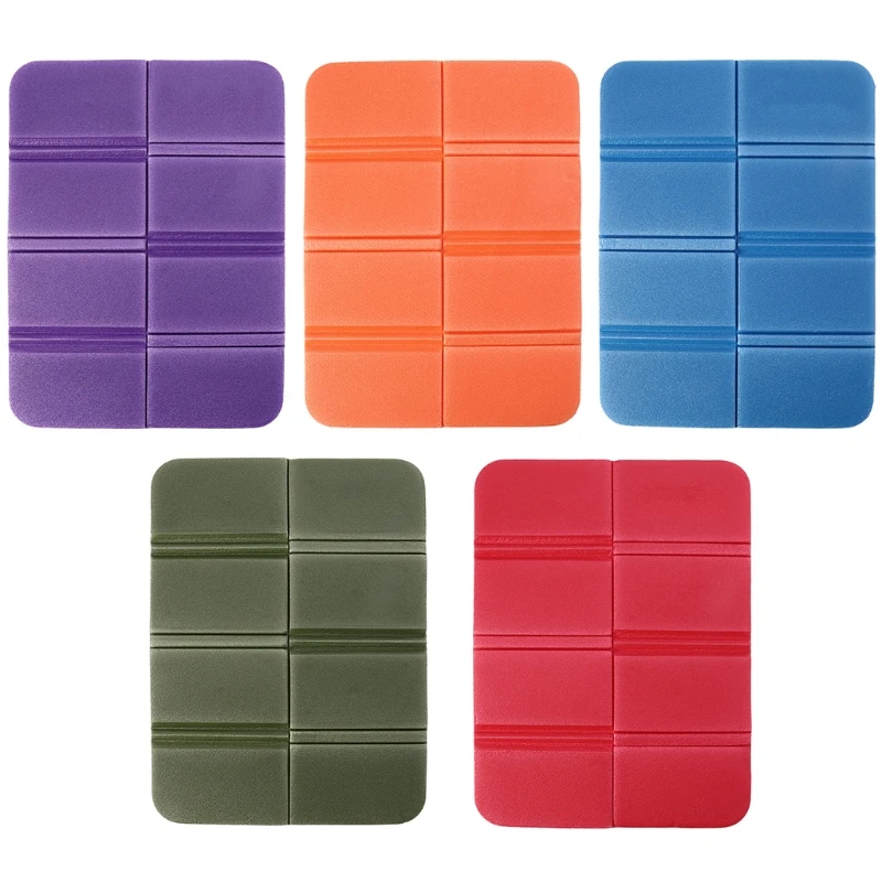 

XPE 8 Folding Portable Camping Mat Hiking Picnic Beach Pad Foam Seat Cushion Pad Camping Equipment