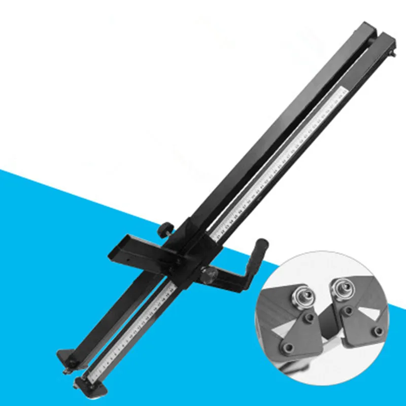 Manual plasterboard cutting artifact Hand pushing high precision portable cutting special tool Cutting plate roller cutting