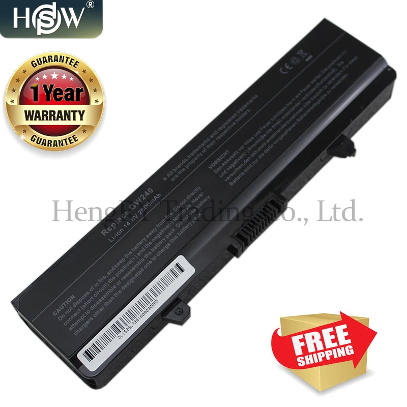 Аккумулятор HSW с 4 ячейками на 2600 мА · ч для Dell Inspiron 1525 1526 1545 1546 1440 1750 PP29L PP41L GW240 GW241