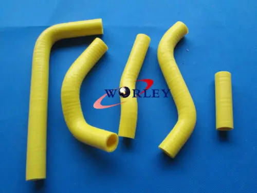 

For SUZUKI RMZ450 2006 06 silicone radiator hose YELLOW