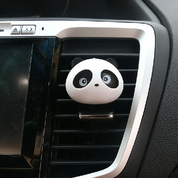 Автомобильный освежитель воздуха парфюм, освежитель воздуха для автомобиля, автомобильный освежитель, стильный, милый, панда - Название цвета: radom color