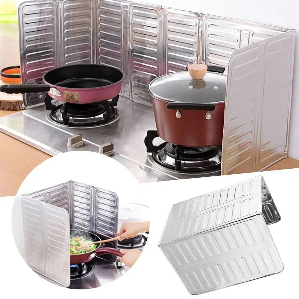 Kitchen Tools Aluminum Frying Pan Oil Splash Screen Cover Oil Splash