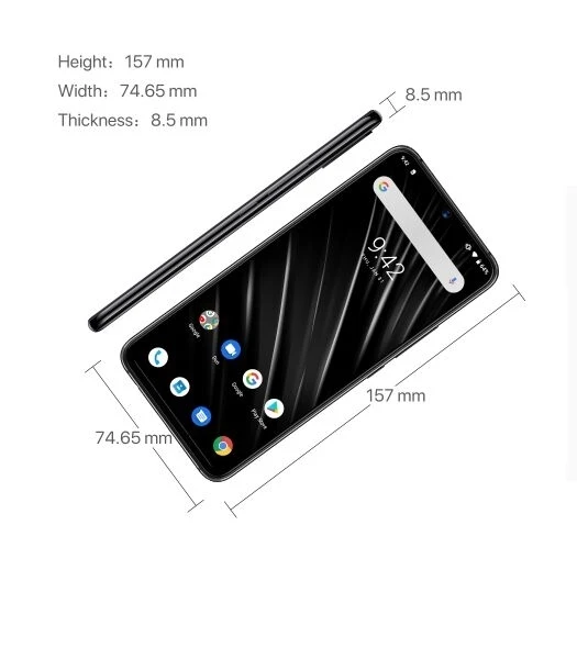 Оригинальный UMIDIGI S3 Pro смартфон с 6 3 дюймовым дисплеем восьмиядерным процессором