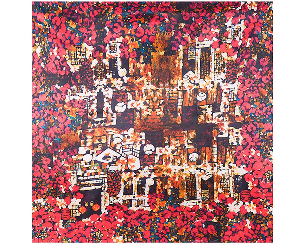 Square Silk Scarf (10)