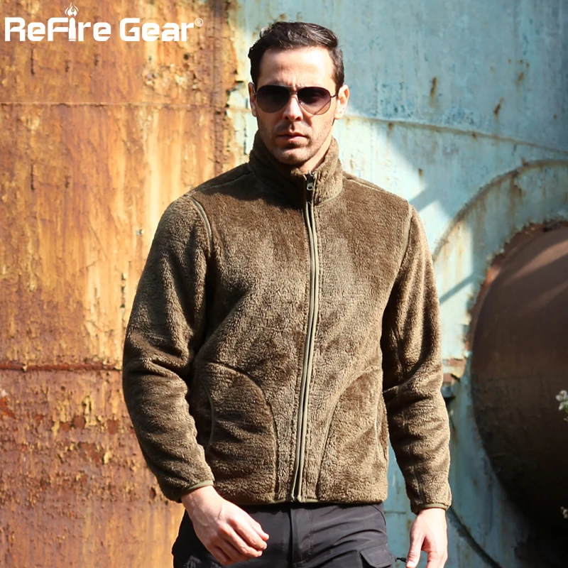 men's reversible fleece jacket