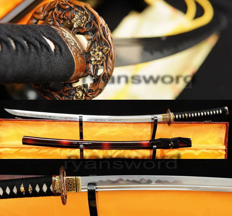 

HAND FORGEDE 1095 CARBON STEEL JAPANESE SAMURAI KATANA SWORD