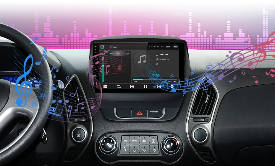 Sale AWESAFE 2 din Android 8.1 Car Radio Multimedia video player gps navigation For Hyundai IX35 Tucson 2 LM  2011 2012 2013 2014 12