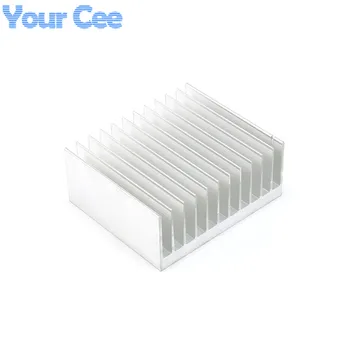 

1 pc 140x120x60mm Heatsink Cooler Cooling Fin Aluminum Heat Sink Radiator for IC Chip LED 140*120*60mm