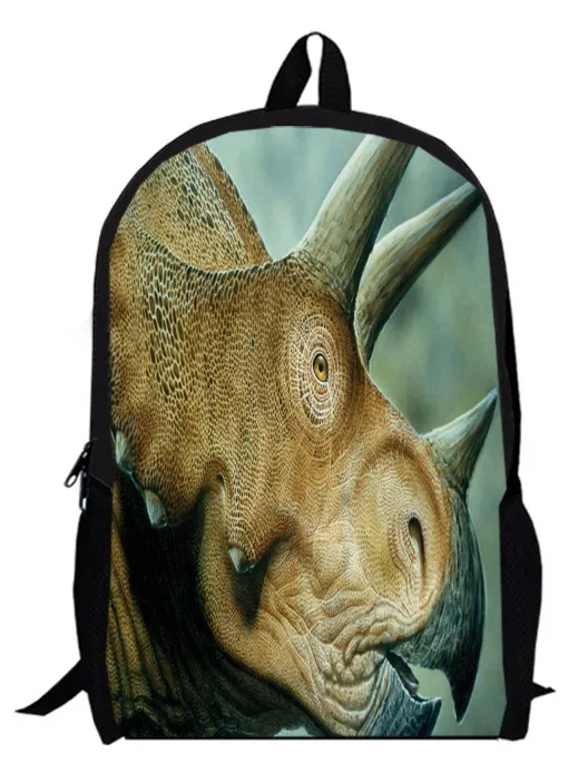 15 дюймов Рюкзак в виде динозавра двухслойный основной ранец с изображением животного для девочек и мальчиков Детский парк сумка Детские Сумки - Цвет: 2