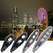 2 шт. worldsky светодиодный уличный свет 30 Вт, 50 Вт, 60 Вт 100 Вт 150 Вт шоссе, дорога сада парка уличного света 85-265 V IP65 лампа наружного освещения