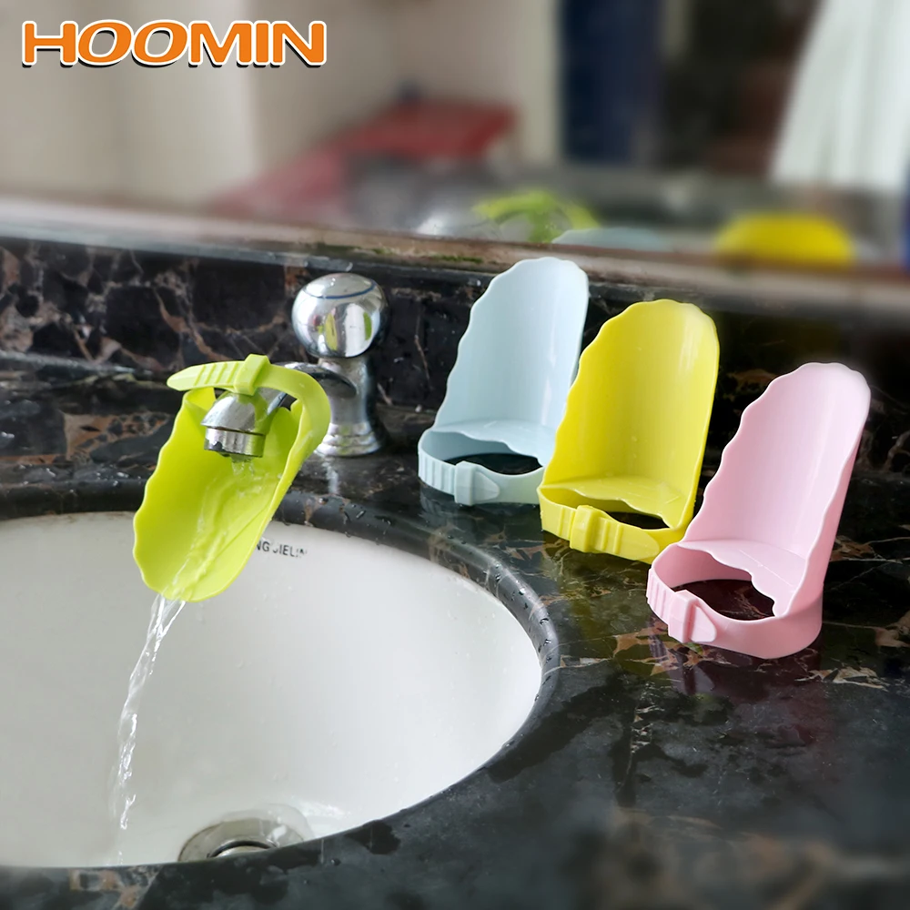 

HOOMIN Plastic Children's Guide Faucet Extender Sink Faucet Extension Adjustable Baby Hand-washing Device