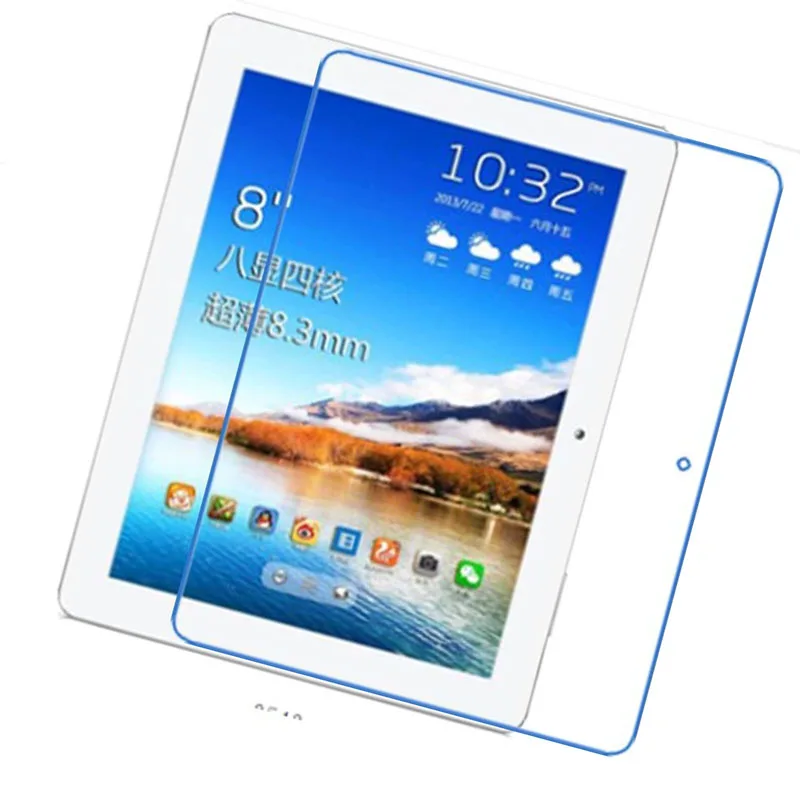 Ясно Глянцевая Экран протектор Защитная Плёнки для Teclast A80 Планшеты + спирта ткань