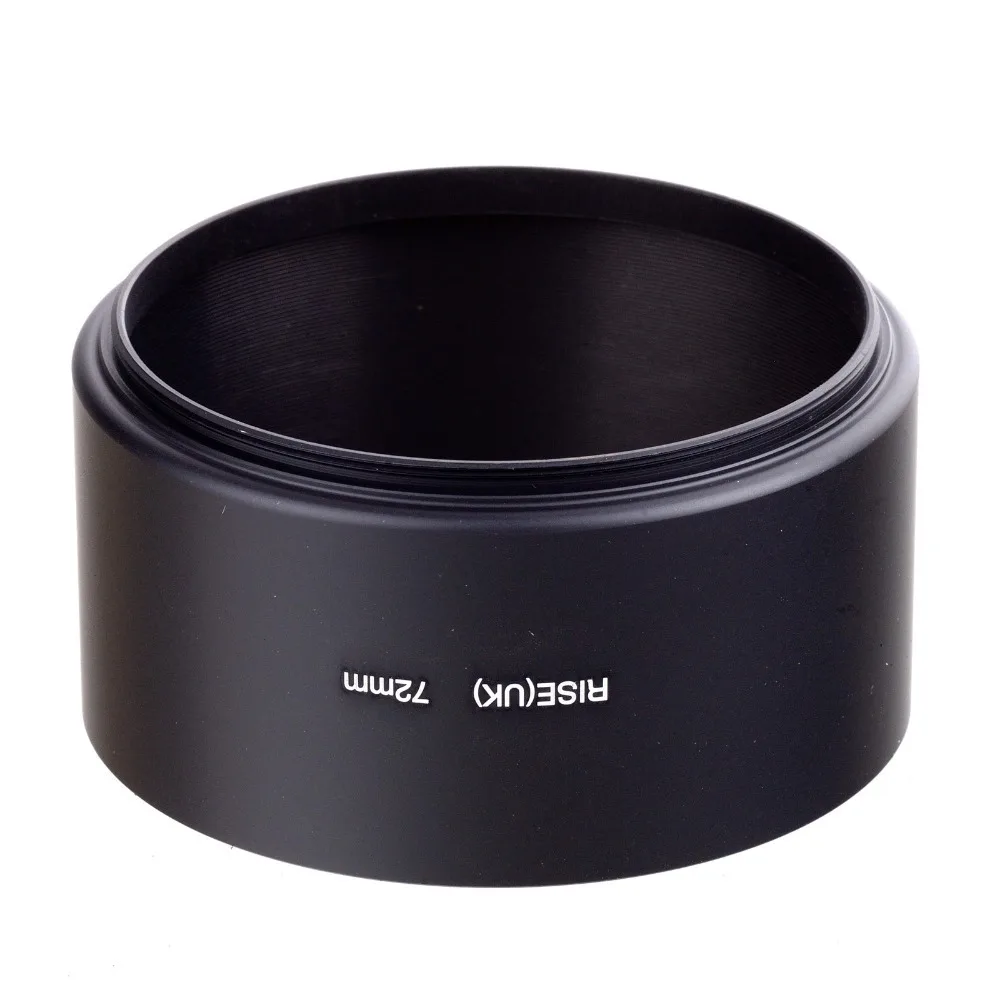 lower price 72mm 72 Professional Telephoto Metal Lens Hood 72mm Screw