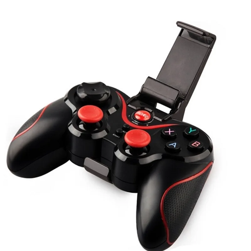 Wireless Android Gamepad Z6 X3 Wireless Joystick Game Controller bluetooth BT3.0 Joystick For Mobile Phone Tablet TV Box Holder Wireless Android Gamepad Z6 X3 Wireless Joystick Game Controller bluetooth BT3.0 Joystick For Mobile Phone Tablet TV Box Holder