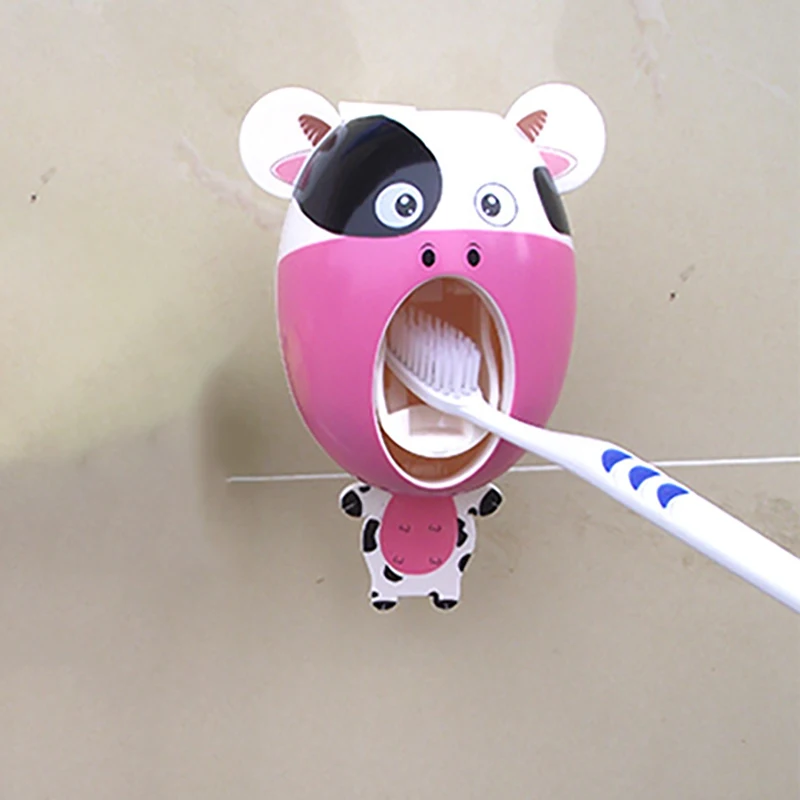1 шт. Автоматический Диспенсер зубной пасты набор из зубных паст всасывания стены Тип ленивый держатель для зубной пасты и для зубной щетки стеллаж для выставки товаров