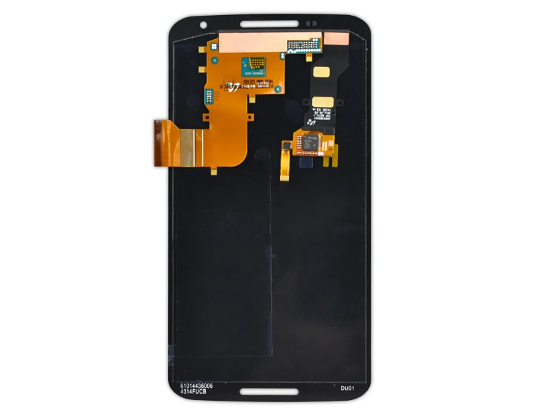 Работы 10 шт./лот для motorola nexus 6 ЖК дисплей планшета Ассамблеи Замена без битых пикселей