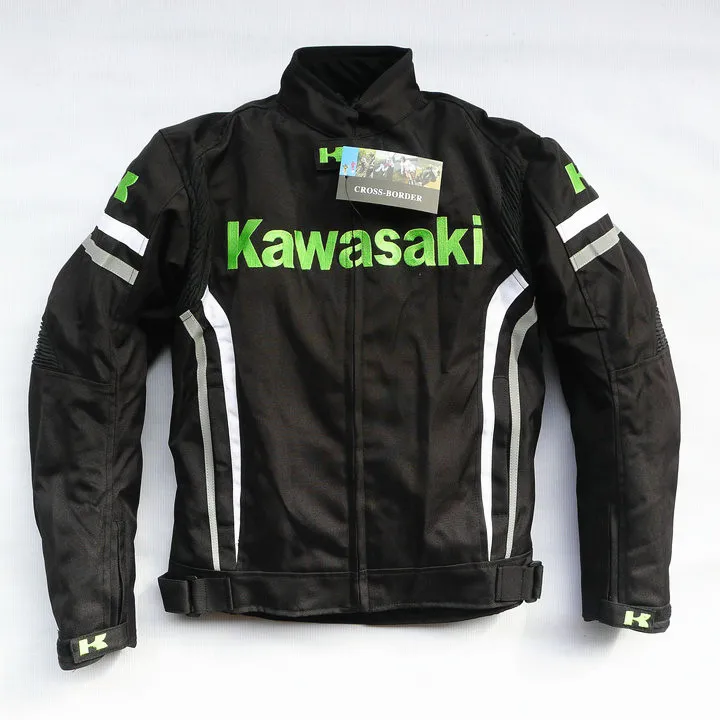 

2018 Motorcycle Men's Jacket for KAWASAKI Team Racing Thermal Removable Liner Jacket