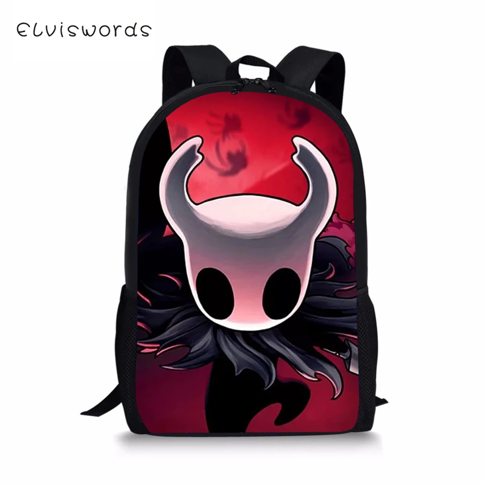 

ELVISWORDS Kids School Bags Children's Cartoon Travel Backpack Hollow Night Prints Pattern School Toddler Backpack for Boys