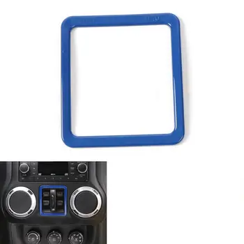 

ABS Auto Inner Window Switch Button Frame Cover Trim Frame Decoration Car Stickers for Jeep Wrangler JK 2011-2015 Car styling