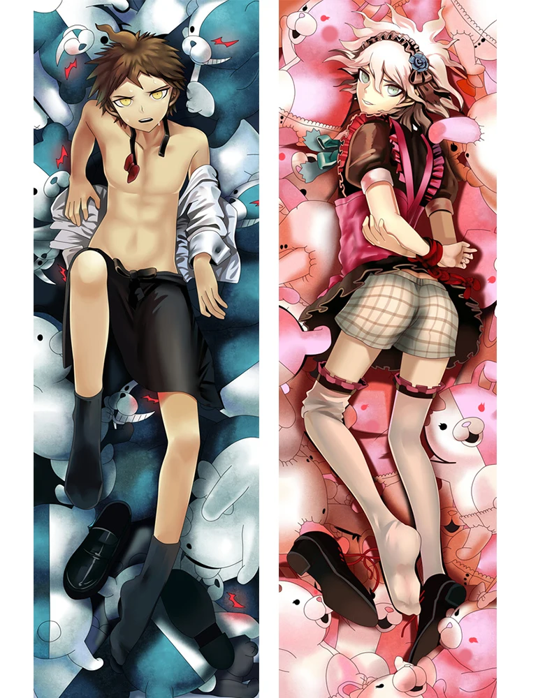 Обновление августа японского аниме Danganronpa: Trigger Happy Havoc отаку Подушка «Dakimakura» чехол обнимающий тело наволочка - Цвет: 69002