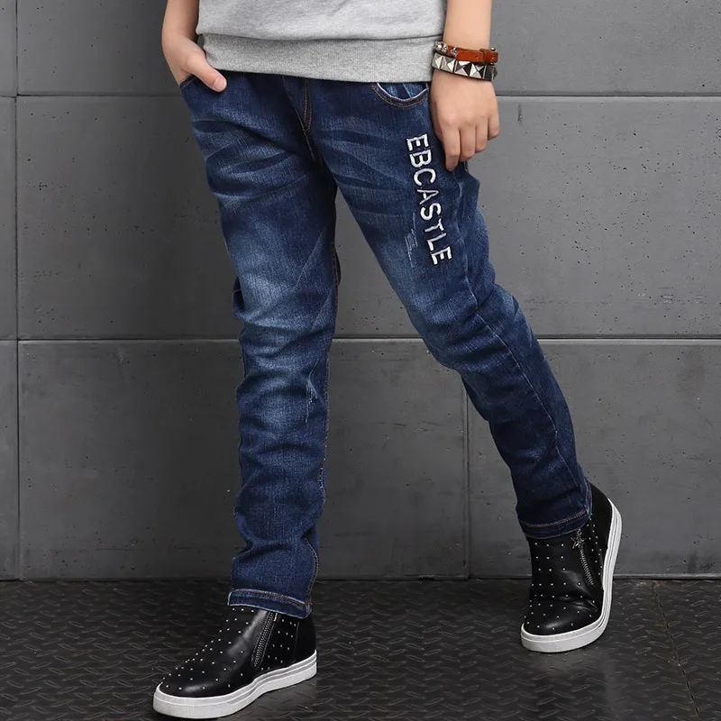 Teens Jeans Boy Denim Tiger Pants Baby 