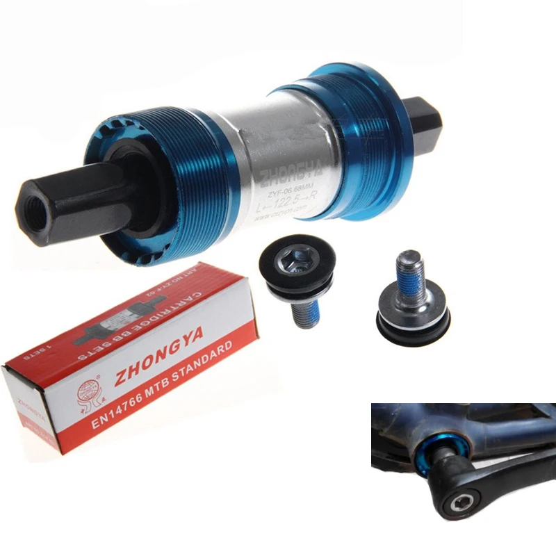 

Bicycle BB axis BSA 68mm ISO Bearing Bottom Bracket 103/107 / 110.5 / 113/116/118/120 / 122.5 / 124.5 / 127.5mm