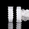 100 PCS Plastic Disposable Microblading Tattoo Ink Cups S/M/L Permanent Makeup Pigment Clear Holder Container Cap 6