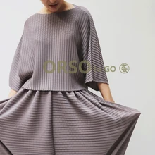 Модная свободная футболка с рукавами летучая мышь, Однотонная футболка с вырезом лодочкой