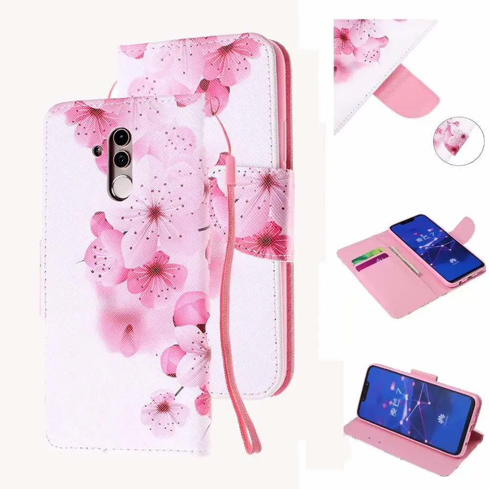 Bamboo Panda Patterned Flip Leather Wallet Case Cover sfor Huawei Mate 20 Lite Honor 8X 9 Mate 20 Pro Nova 4 Phone Coque Fundas  (11)